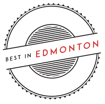 Best in Edmonton logo: Trust Home Comfort AC, HVAC, and furnace contractors